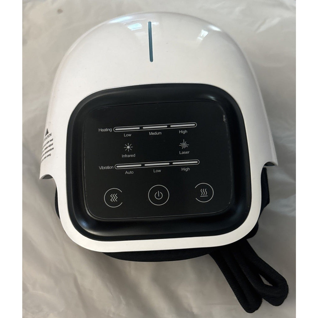 Wireless Knee Massager with Heat, Vibration Massage & Red Light Therapy for Pain