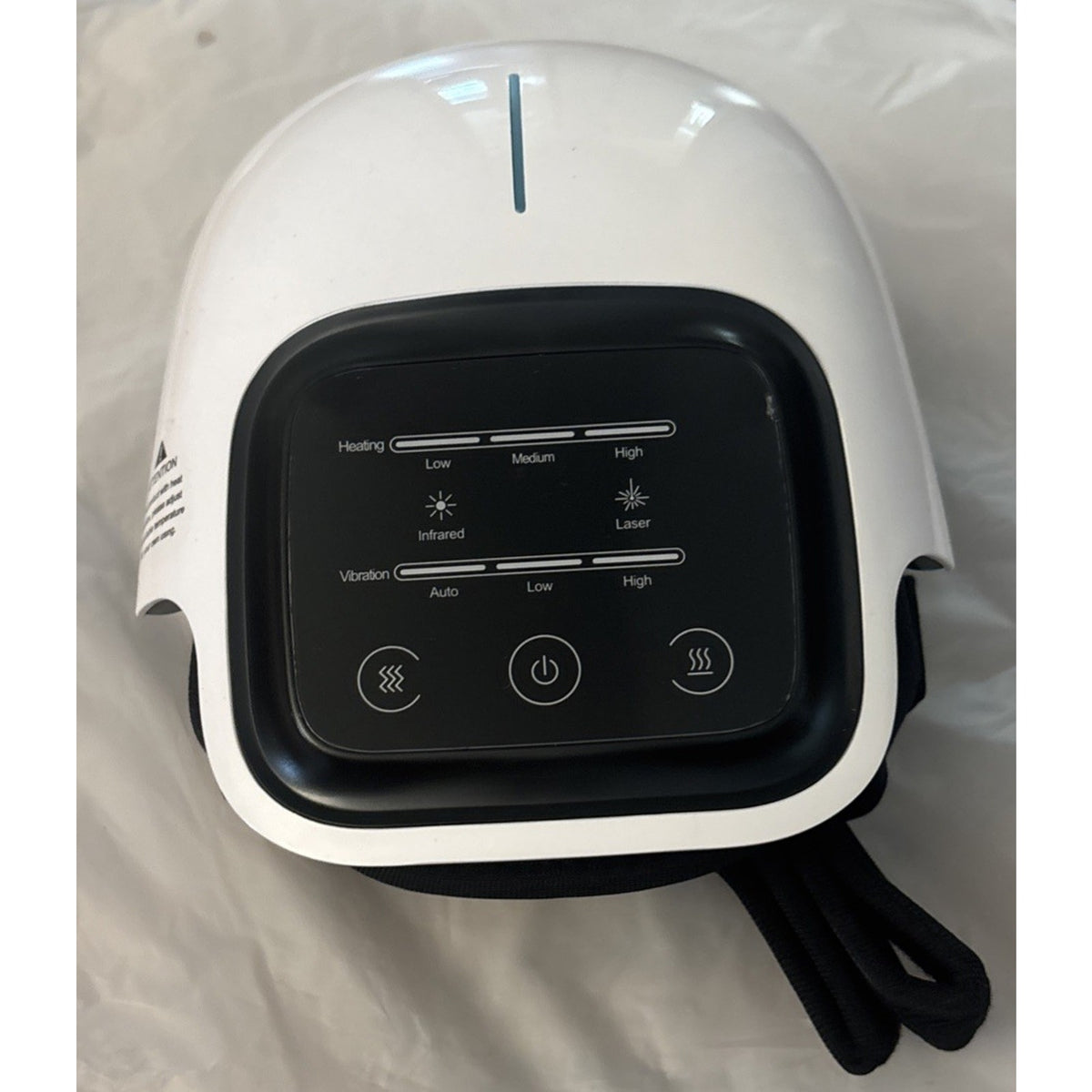 Wireless Knee Massager with Heat, Vibration Massage & Red Light Therapy for Pain