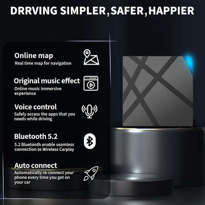 Veosma 5.1 CarPlay Adapter Convert All Factory Wired CarPlay Systems to Wireless