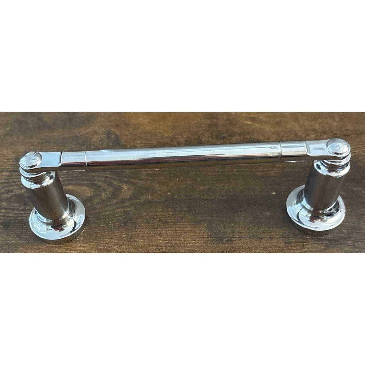 Delta 73508 Saylor 8" Towel Bar Polished Chrome - Hand Towel/Towel - Silver