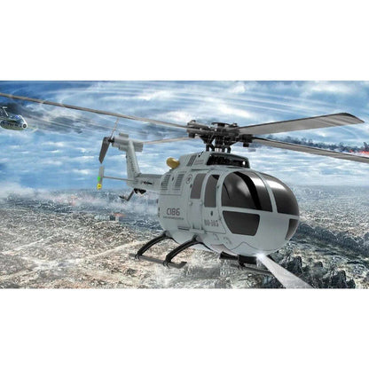 RC ERA C186 (RTF) MBB BO105 RC Helicopter 6-Axis Gyro & Barometric Altitude Hold