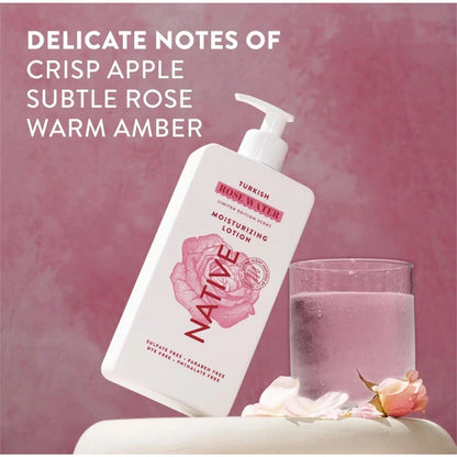 Native Turkish Rose Water Limited Edition Moisturizing Lotion - 16.5 fl oz - NEW