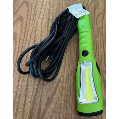 EDISHINE 2000LM LED Work Light, 15ft Cord, Dimmable, Handheld, Magnetic Hanging