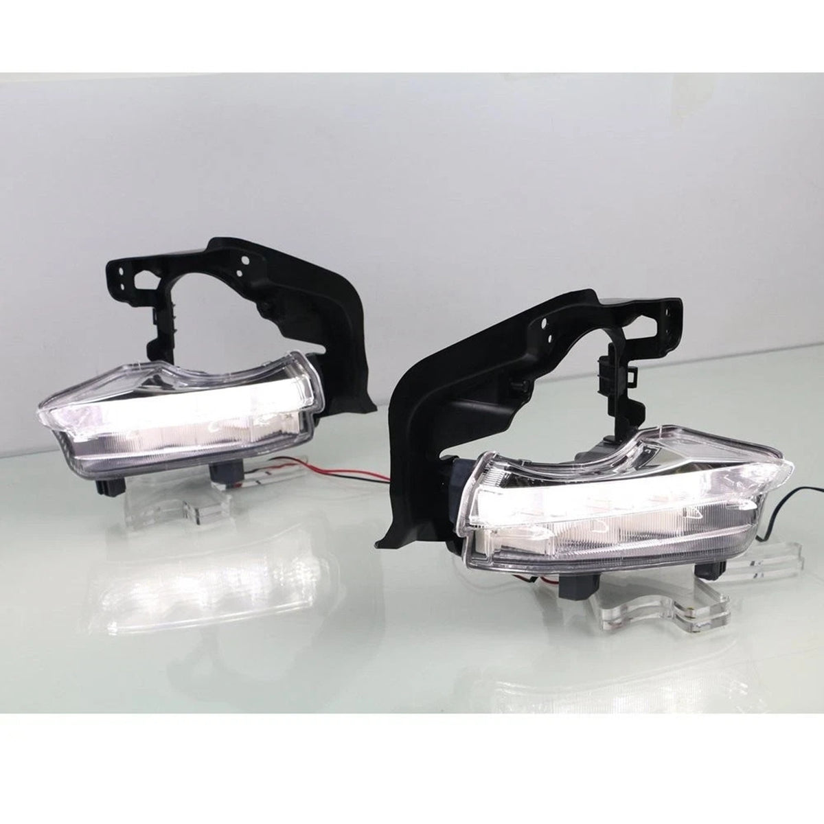 Pair DRL For Toyota Highlander 2014 2015 2016 LED Daytime Running Light Fog Lamp