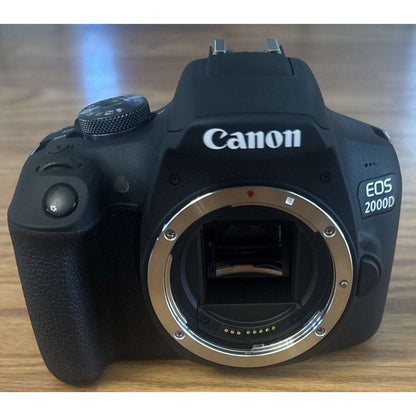 Canon EOS 2000D / Rebel T7 EF-S 18-55mm III Lens Kit + Filters, Lens, Bag & More