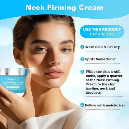 Owerici Neck Firming Cream 4% Cupuacu Butter 2% Matribust Neck & Decollete 1.7oz