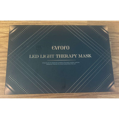 Evfofo Red LED Light Therapy Face Mask 7 Color LED Smoother & More Refined Skin
