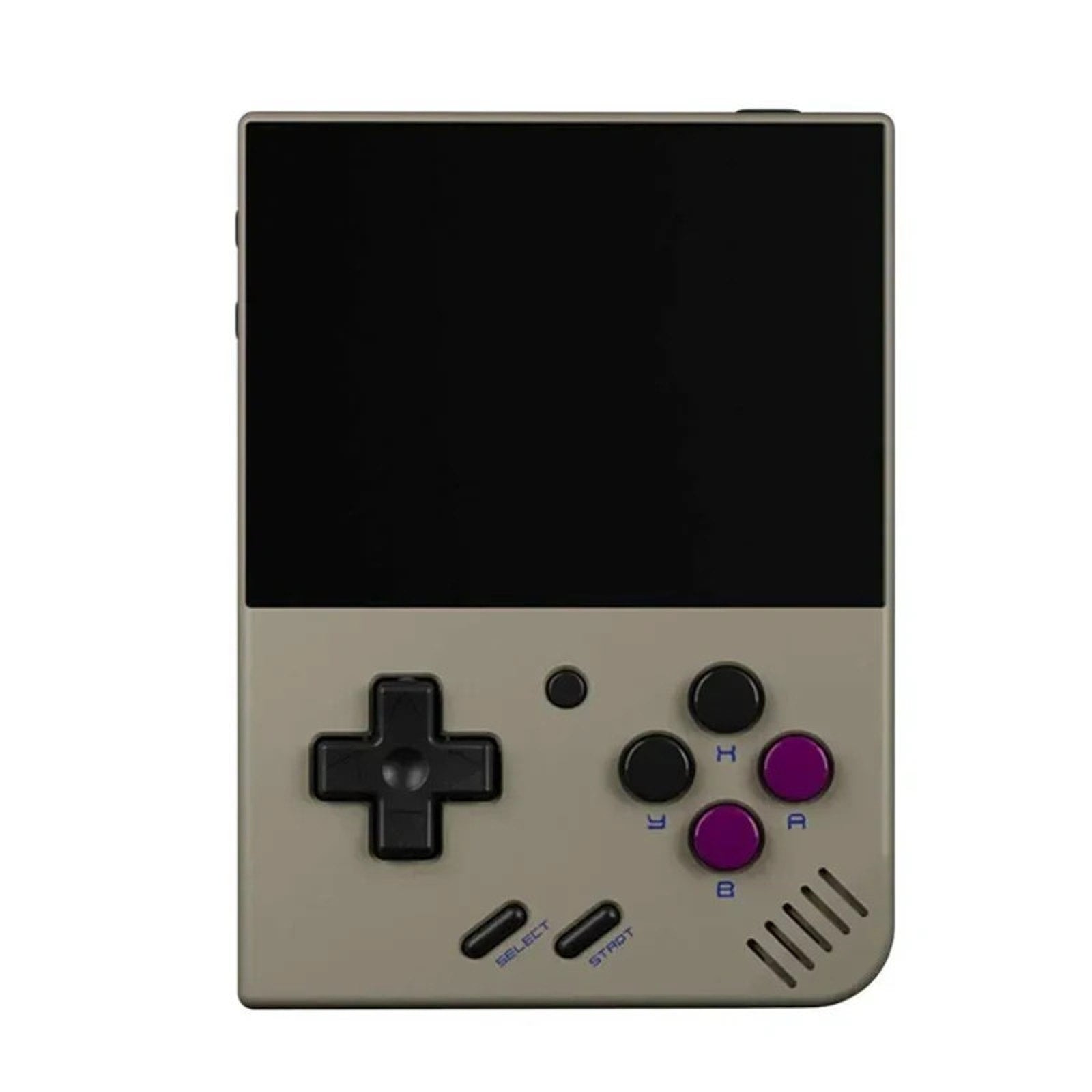 MIYOO Mini Plus Retro Handheld Game Console 64GB 3.5 inch IPS Screen Gray NEW