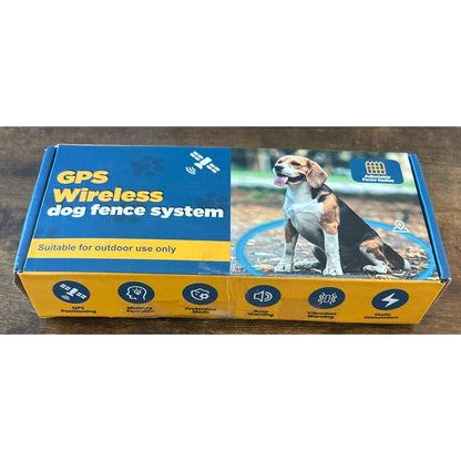 GPS Wireless Electric Dog Fence Pet Containment System Shock Collar 99-5997FT