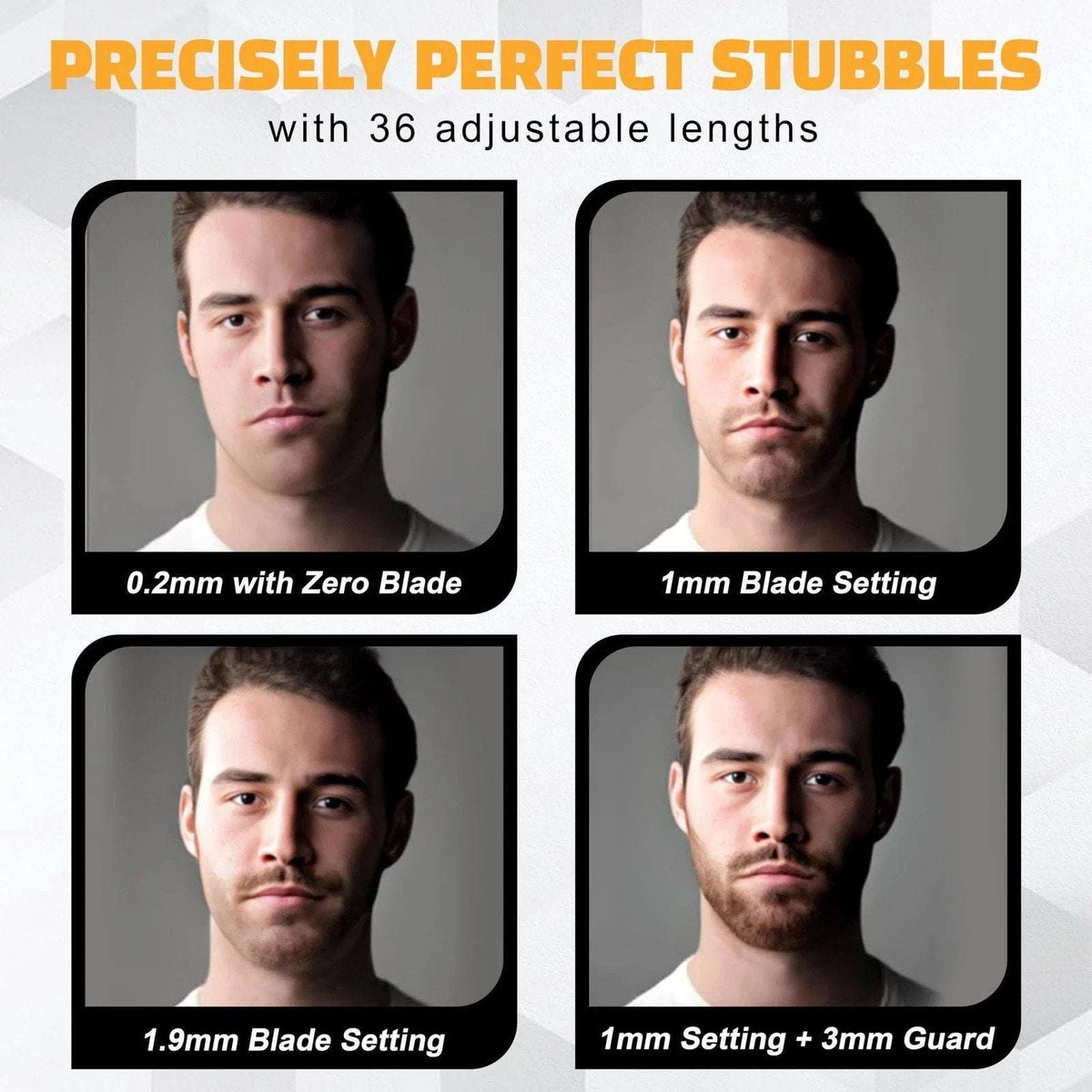 Brio Beardscape V2 Beard & Body Trimmer Cordless w/ Low Friction Ceramic Blade
