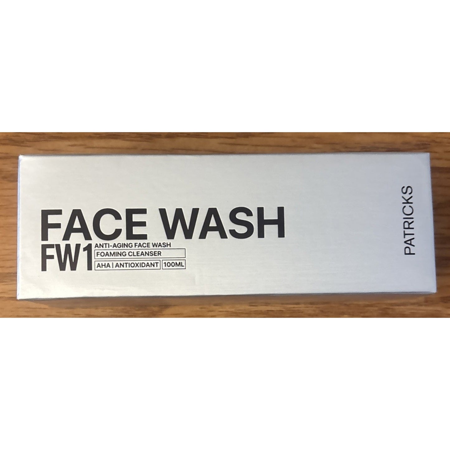 Patricks FW1 Anti-Aging Nettoyant Facial Foaming Cleanser Face Wash 100ml RARE