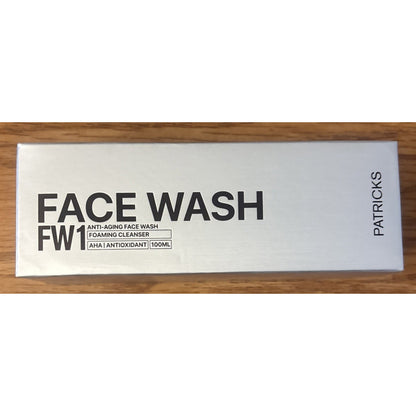 Patricks FW1 Anti-Aging Nettoyant Facial Foaming Cleanser Face Wash 100ml RARE