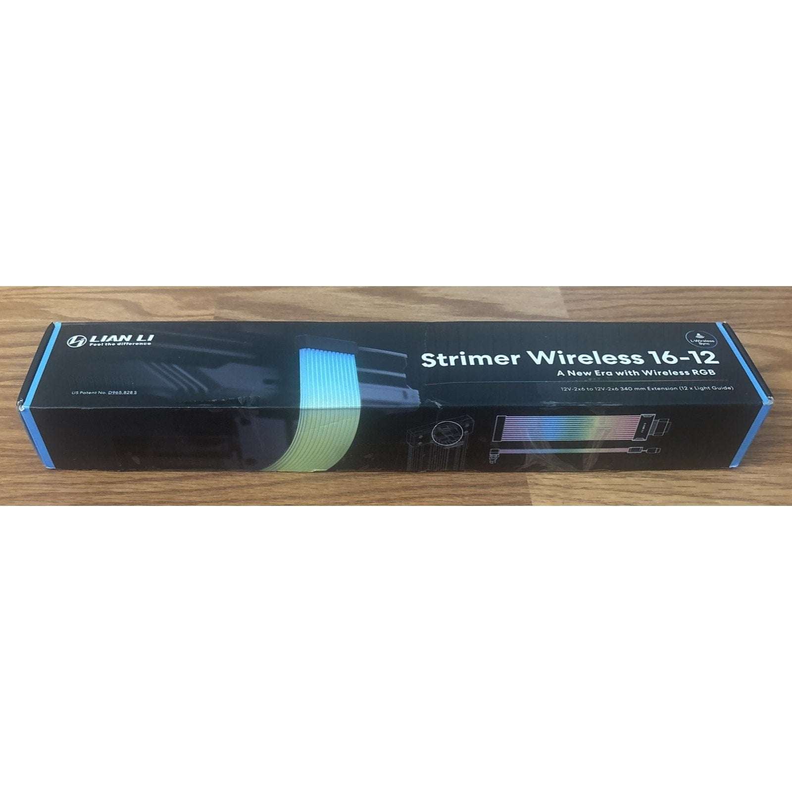 Lian Li Strimer Wireless 16 Pin GPU Addressable RGB Extension Cable PW16-121W