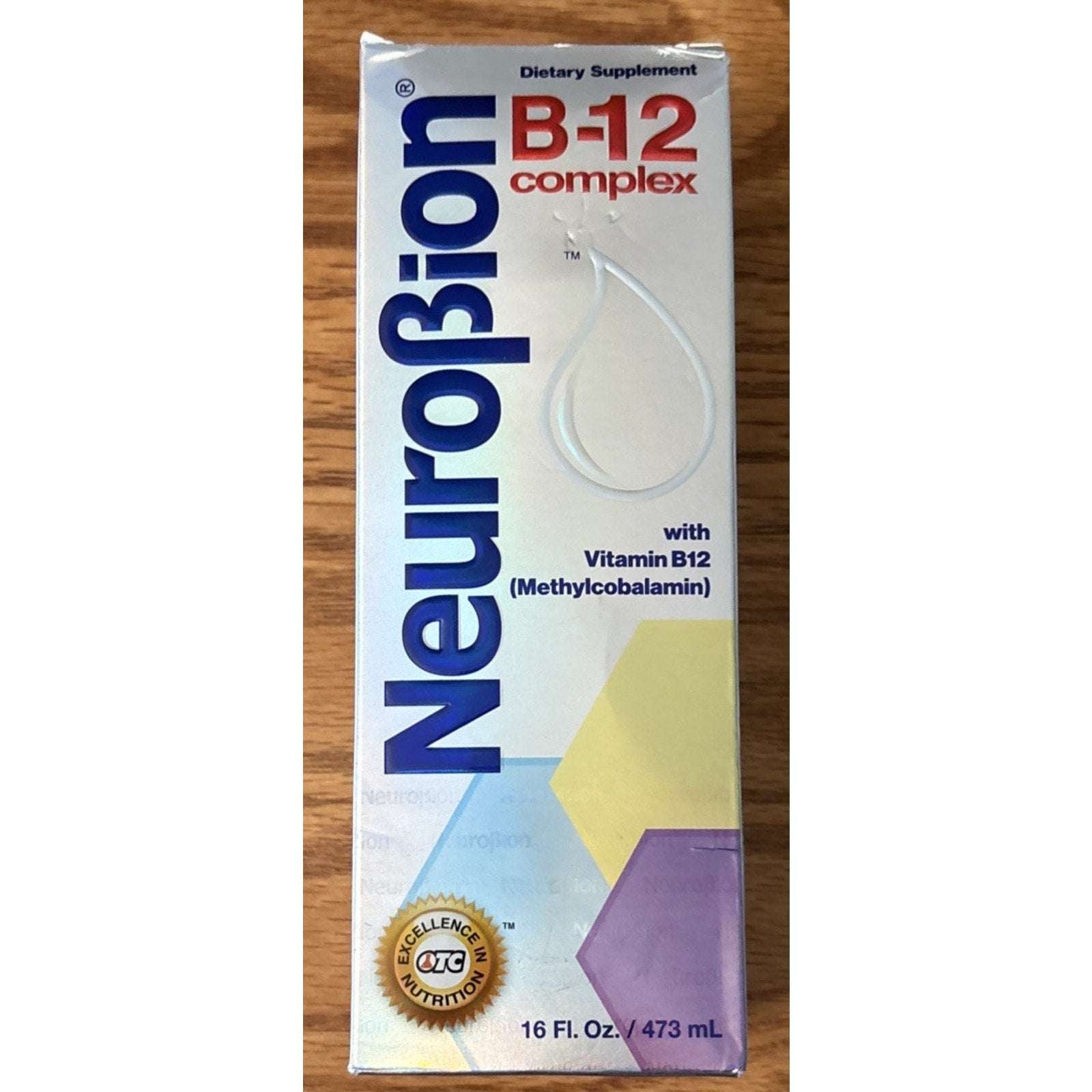 Neurobion B12 Complex Liquid Metabolism and Energy Supplement Vitamins, 16 fl oz