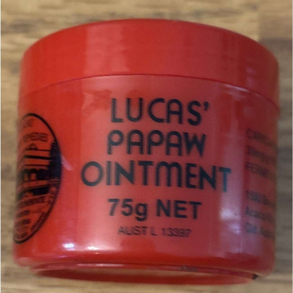 Lucas’ Papaw Ointment 75g x 2 Pack Natural Skin Healing Balm for Cuts & Dry Lips