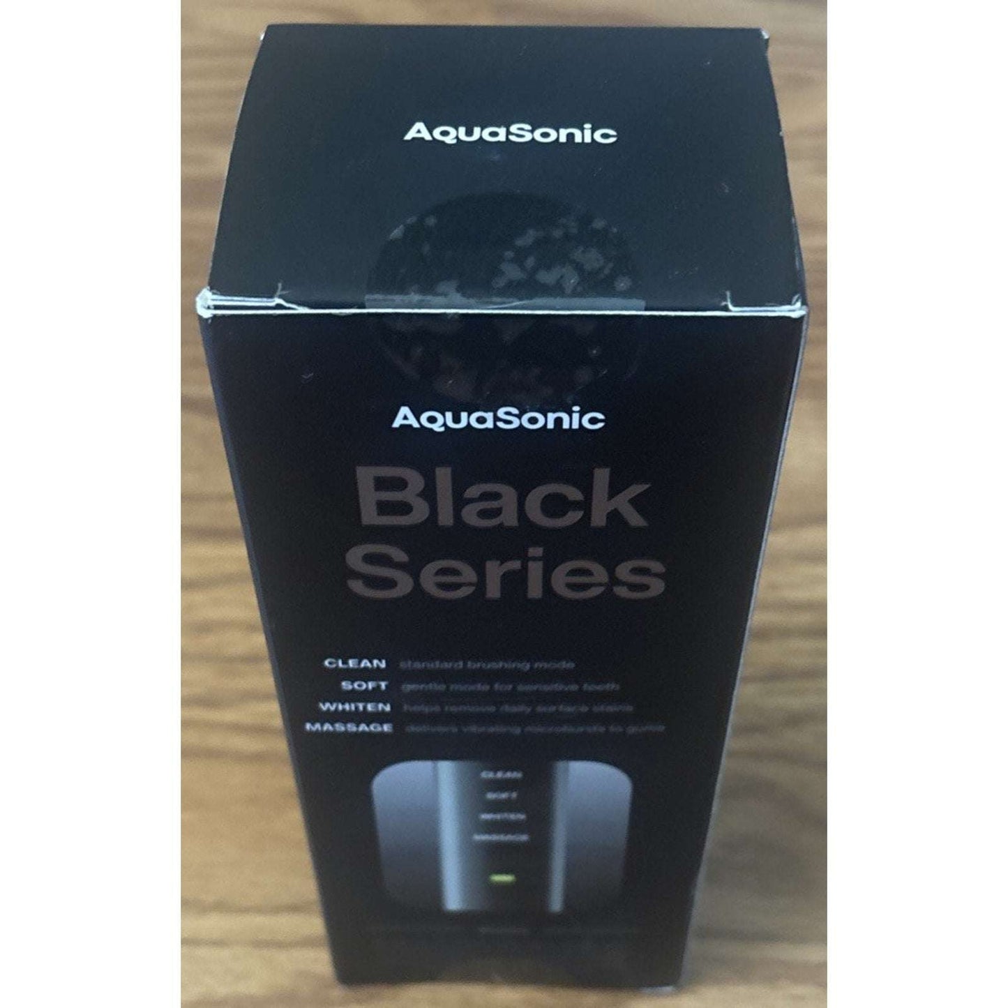 Aquasonic Black Series Electric Toothbrush Ultra Whitening + Case, 8 Heads ADA