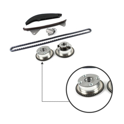 Timing Chain Kit Exhaust Intake CVVT Gear 2014-20 Hyundai Elantra Kia Soul Forte
