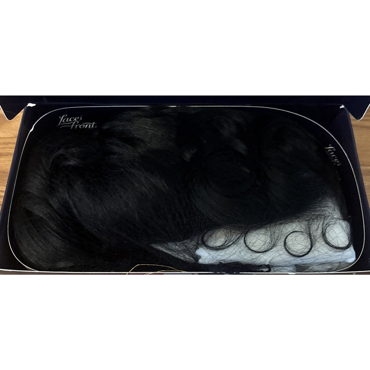 Outre Perfect Hairline Synthetic Hair 13X4 HD Lace Front Wig IMANI #1 Jet Black