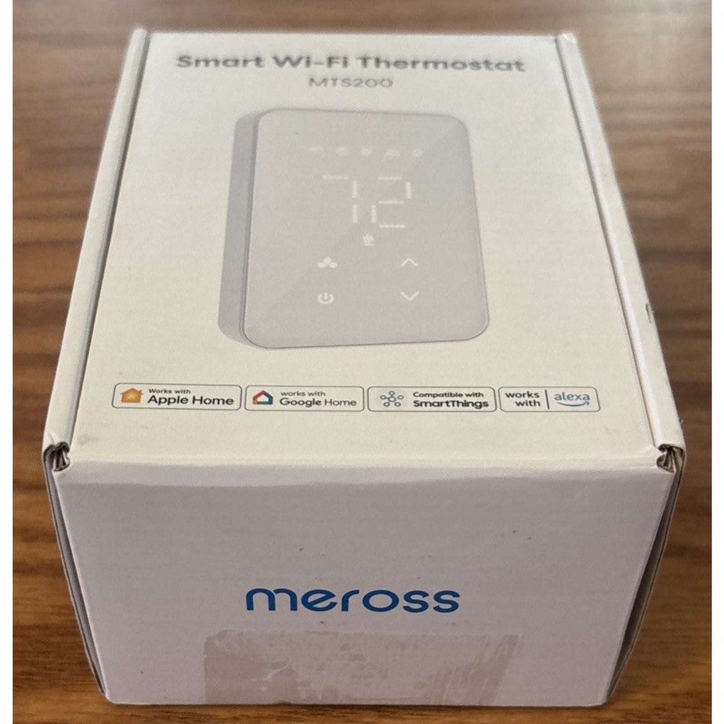 meross Smart Wi-Fi Thermostat for Electric Baseboard and in-Wall Heaters MTS200