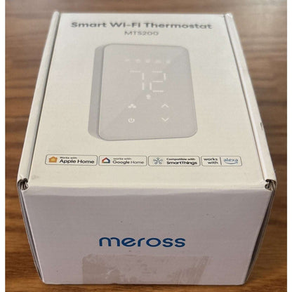 meross Smart Wi-Fi Thermostat for Electric Baseboard and in-Wall Heaters MTS200