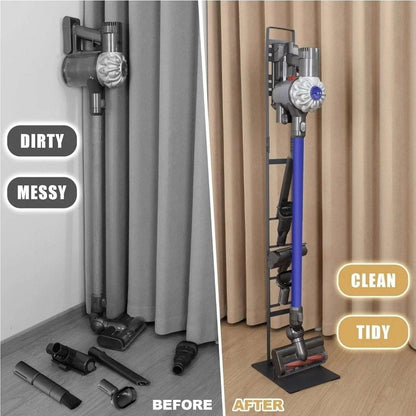 Dyson Sturdy Vacuum & Attachment Stand Holder Organizer Space Saver V8 V15 DC58+