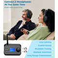 Bluetooth 5.3 Transmitter Receiver For TV Home Stereo Long Range Audio Adapter