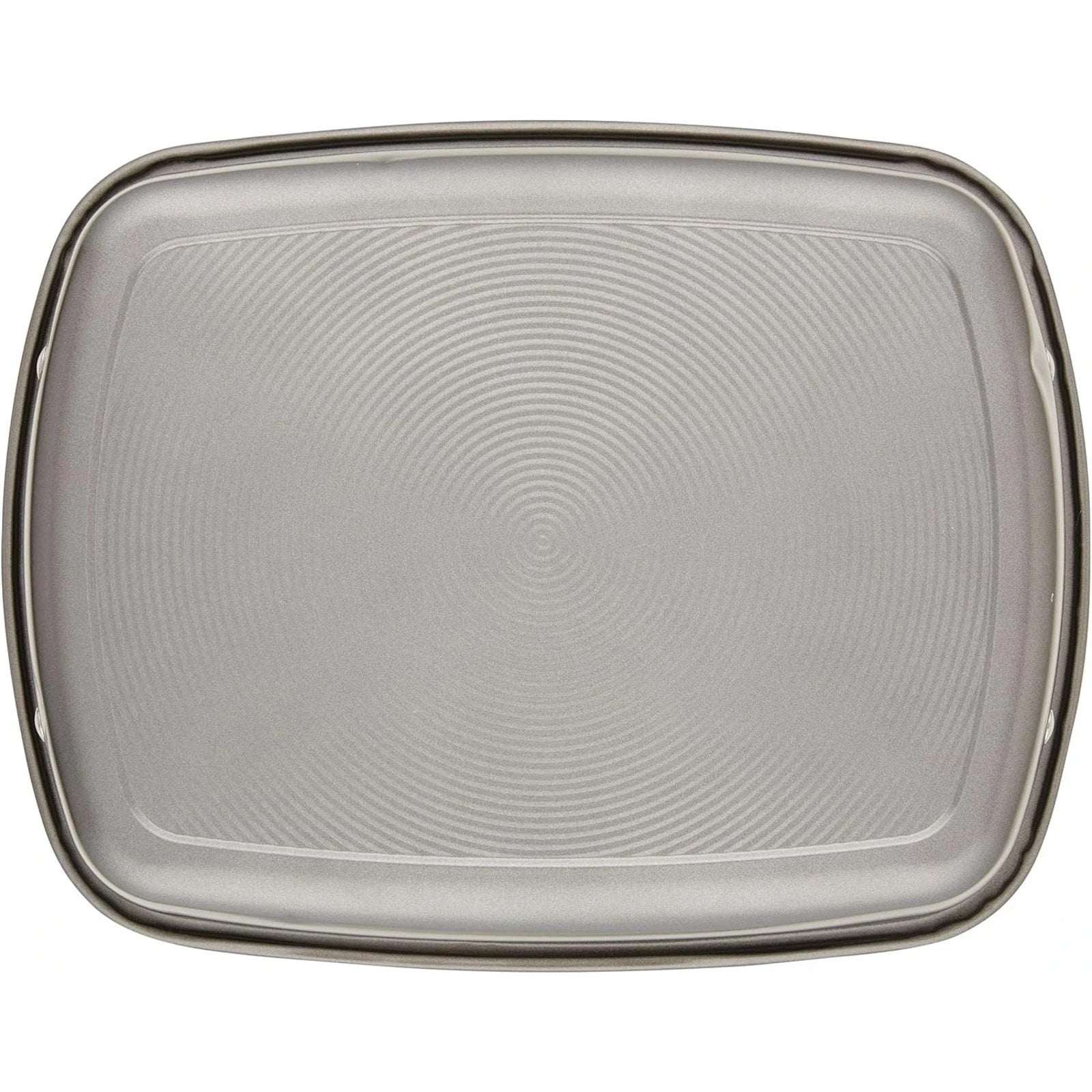 Circulon Nonstick Roasting Pan / Roaster w/ Rack - 17 Inch x 13 Inch 24lbs Gray