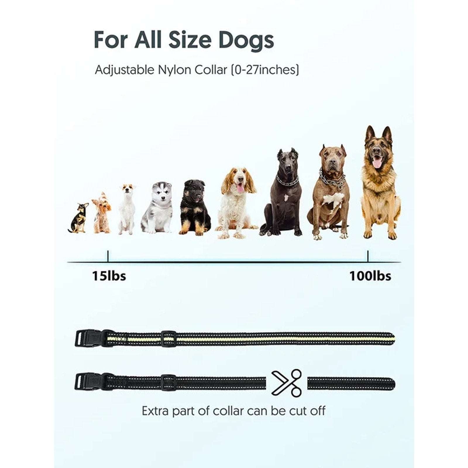 PATPET P320 Remote Dog Training Shock Collar 1000' Range Rechargeable Waterproof