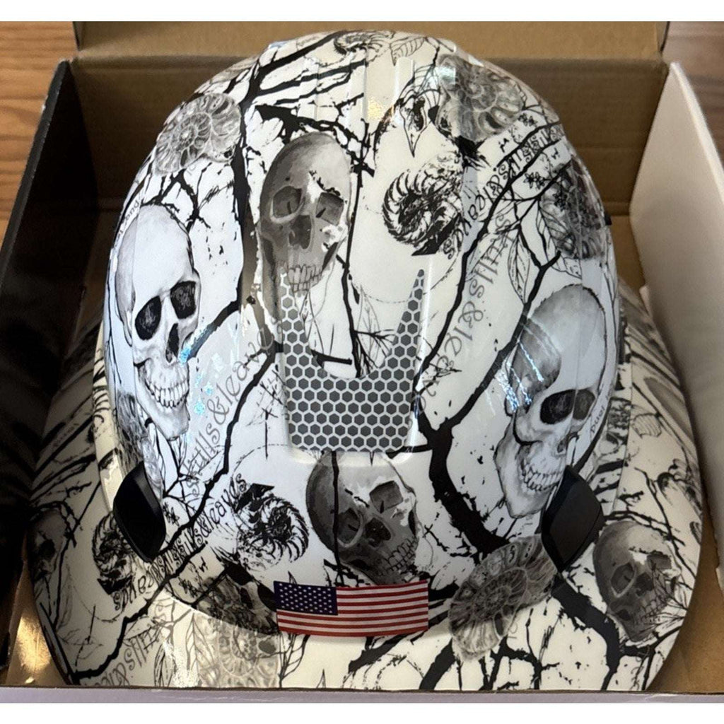 GREEN DEVIL Full Brim Hard Hat Vented Construction Safety Helmet OSHA Approved