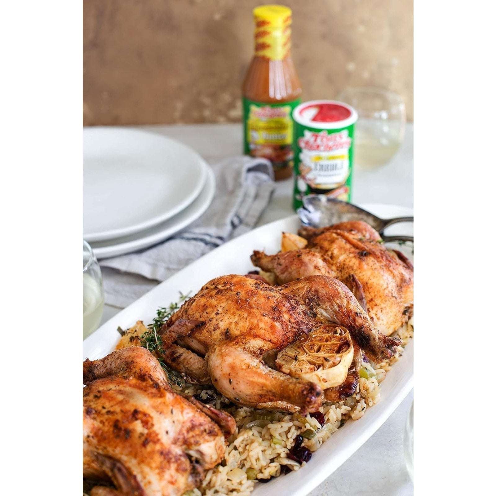 Tony Chachere's Injectables Creole Cajun Style Butter Marinade 17oz - Lot of 2
