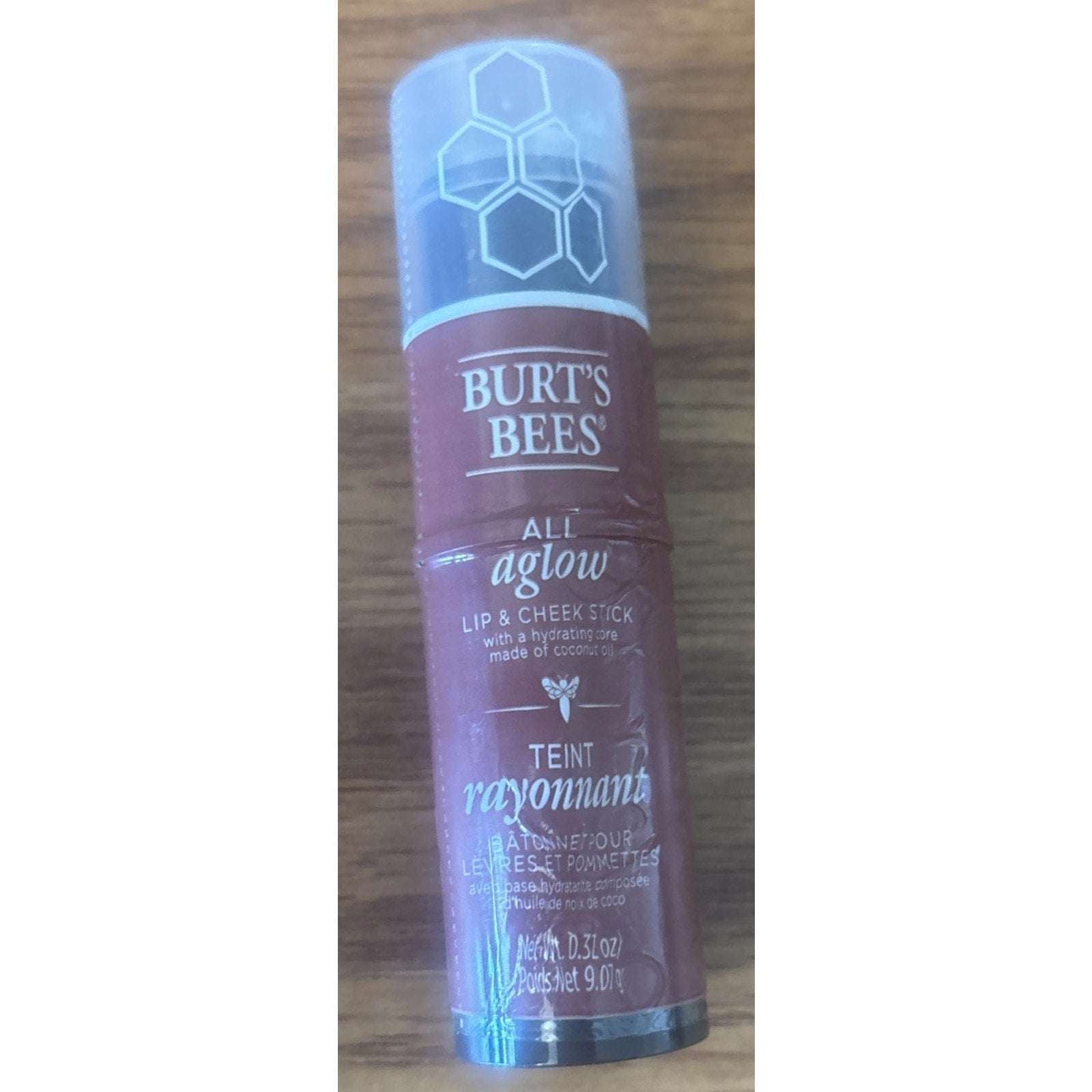 Burt's Bees All Aglow Lip & Cheek Stick # 1250 Suez Sands .32 Oz New/Sealed