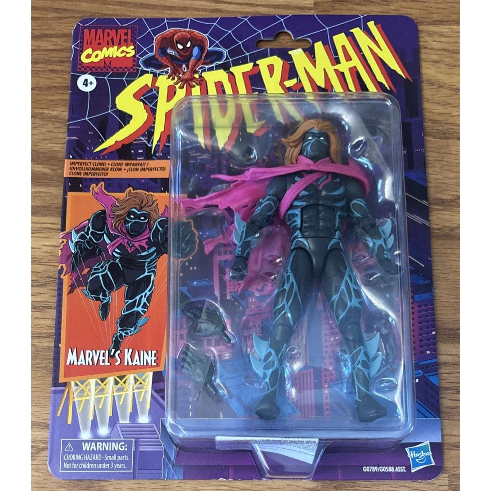Hasbro Marvel Legends Marvel's Retro Kaine 6" Action Figure G0789 Spider-Man