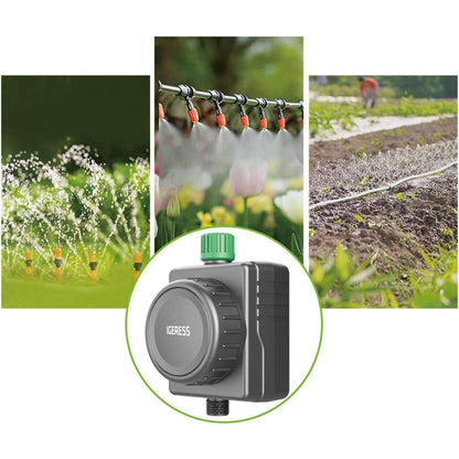 IGERESS Smart Hose Water Timer with WiFi App Control for Outdoor Yard Watering