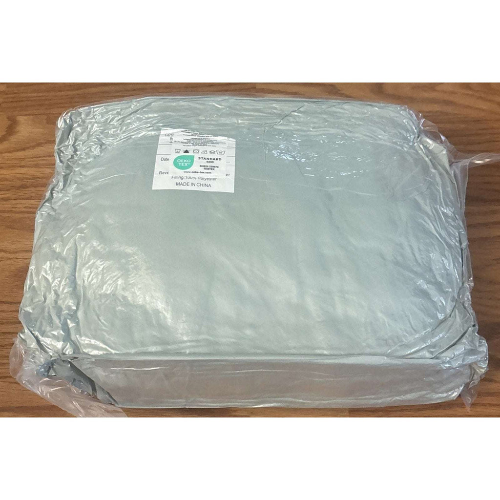 CozyLux 7-Piece King Size Pintuck Comforter & Sheet Set Sage Green Bed in a Bag