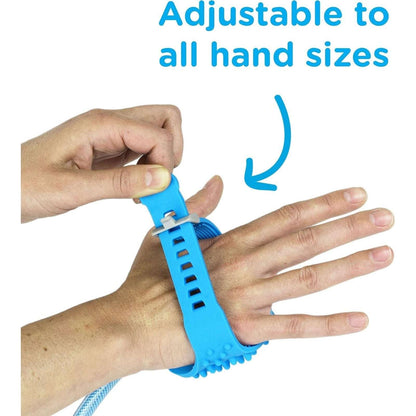 AQUAPAW Dog Grooming Tool Sprayer & Scrubber Use w/ Shower or Outside Water Hose