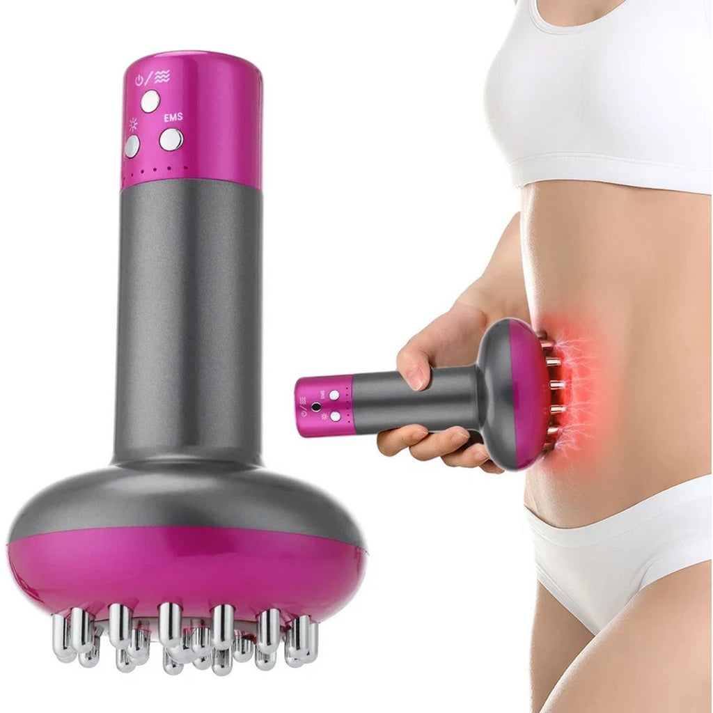 Body Sculpting Red Light Lymphatic Drainage Anti Cellulite 6Speed Massager +Heat