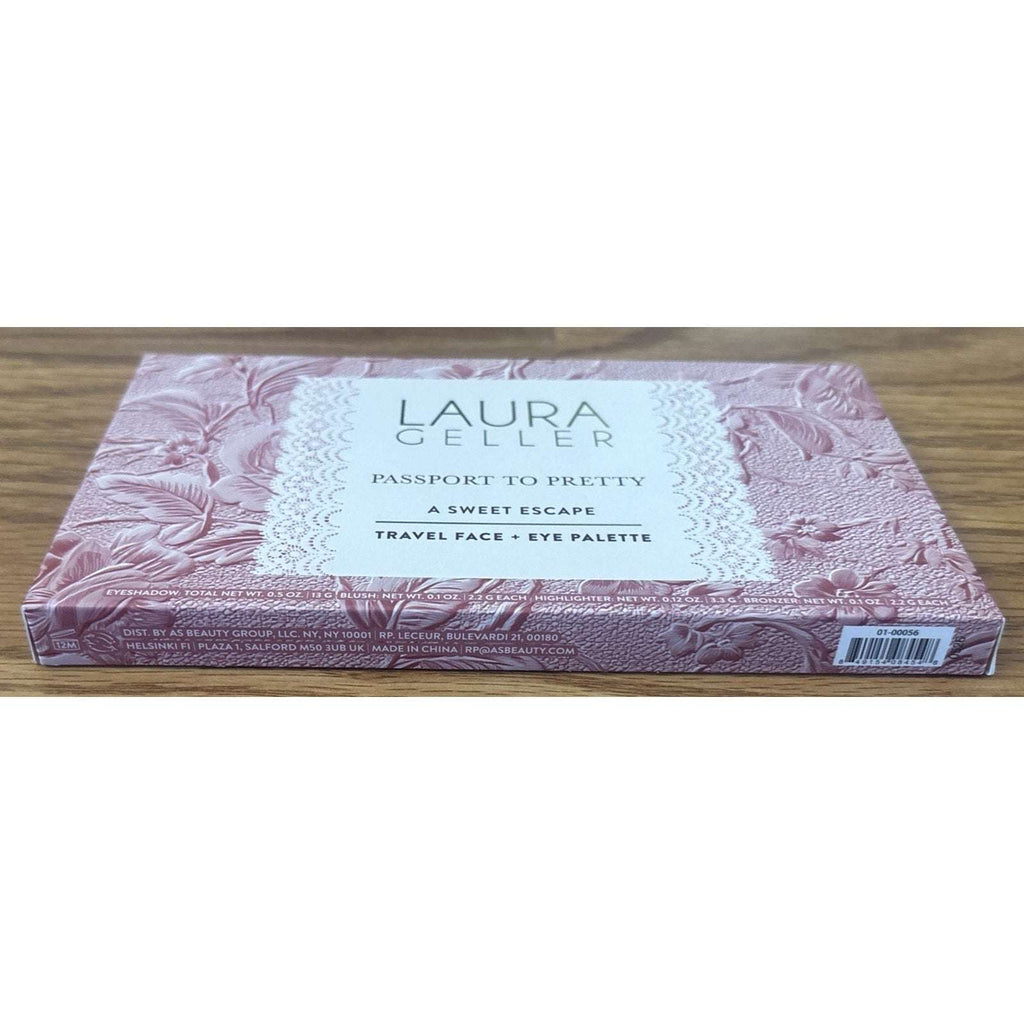 Laura Geller PASSPORT To Pretty Travel Face Eye & Cheek Palette NIB/Sealed Sweet