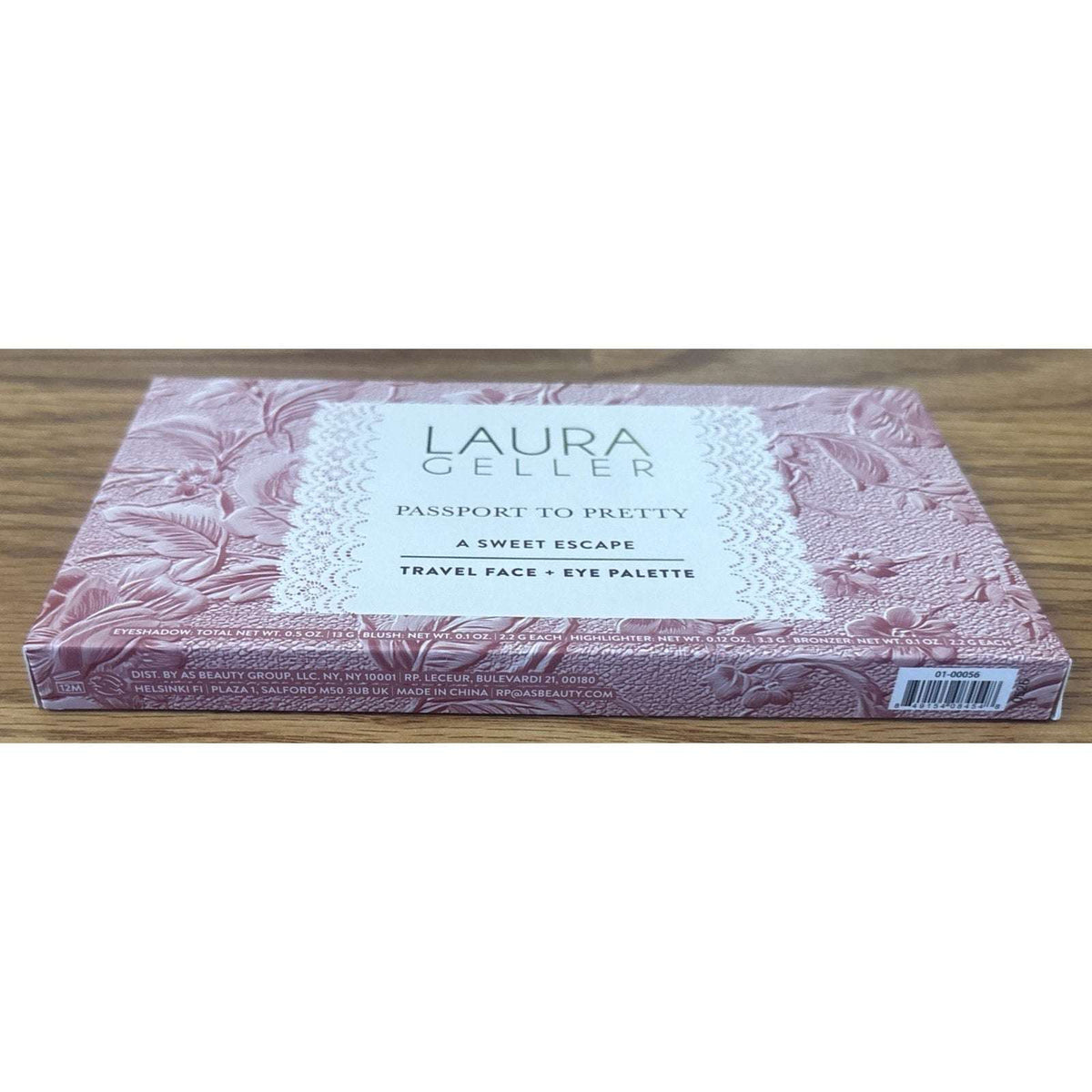 Laura Geller PASSPORT To Pretty Travel Face Eye & Cheek Palette NIB/Sealed Sweet