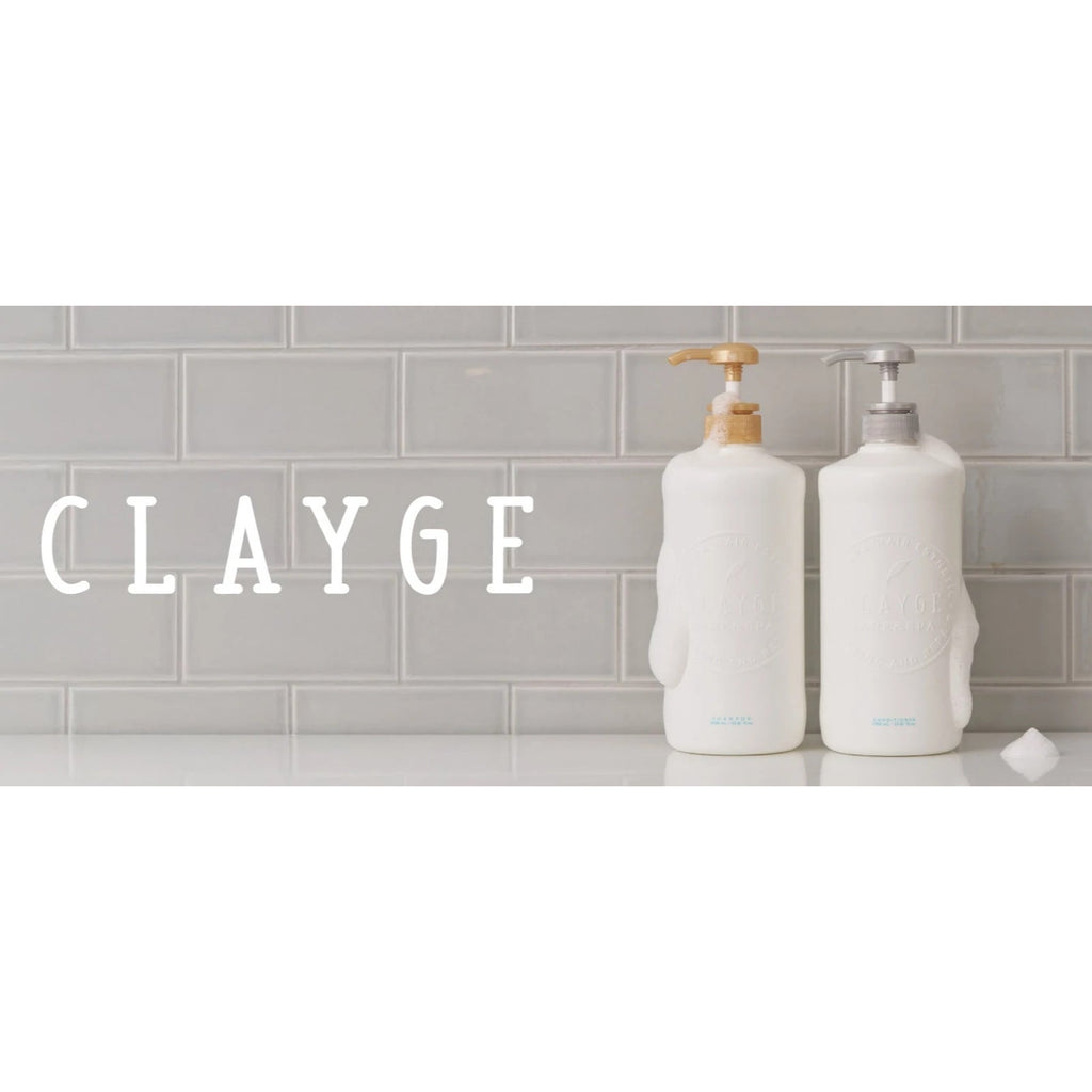 CLAYGE Moroccan Lava Clay Keratin Shampoo & Conditioner Set 33.8floz/1000ml each