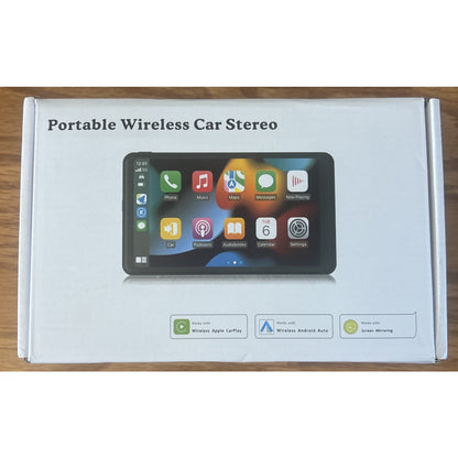 7" HD Touch Screen Wireless Apple Carplay Android Auto Bluetooth Car Stereo