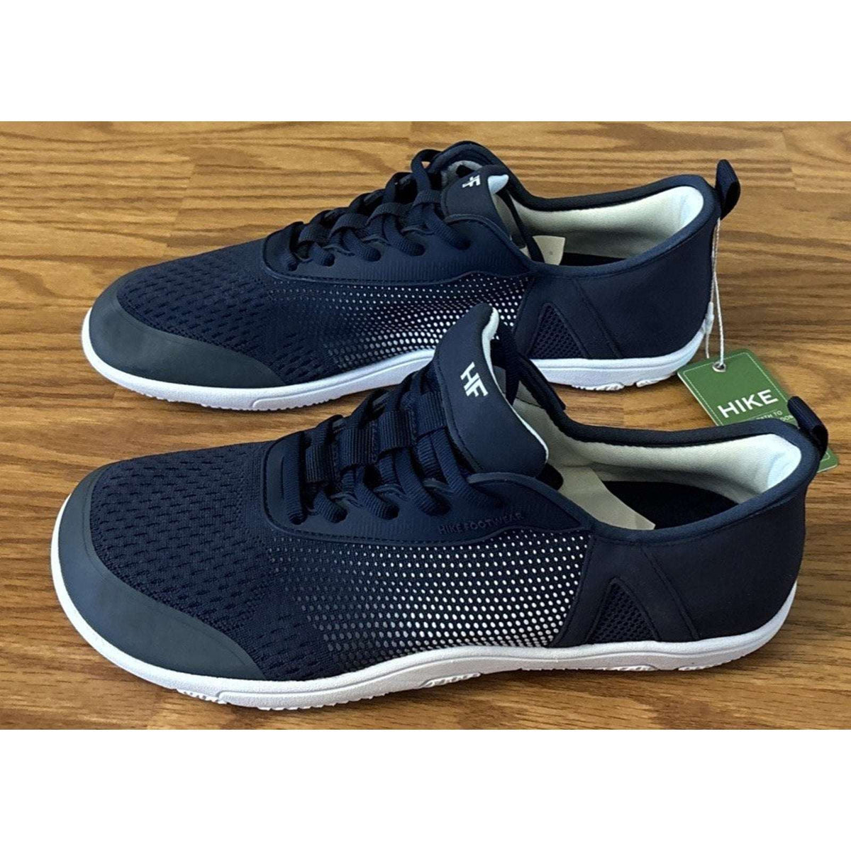Hike Footwear HF Stride Blue Barefoot Sneakers Unisex Size EU42 W11-11.5 M9-9.5