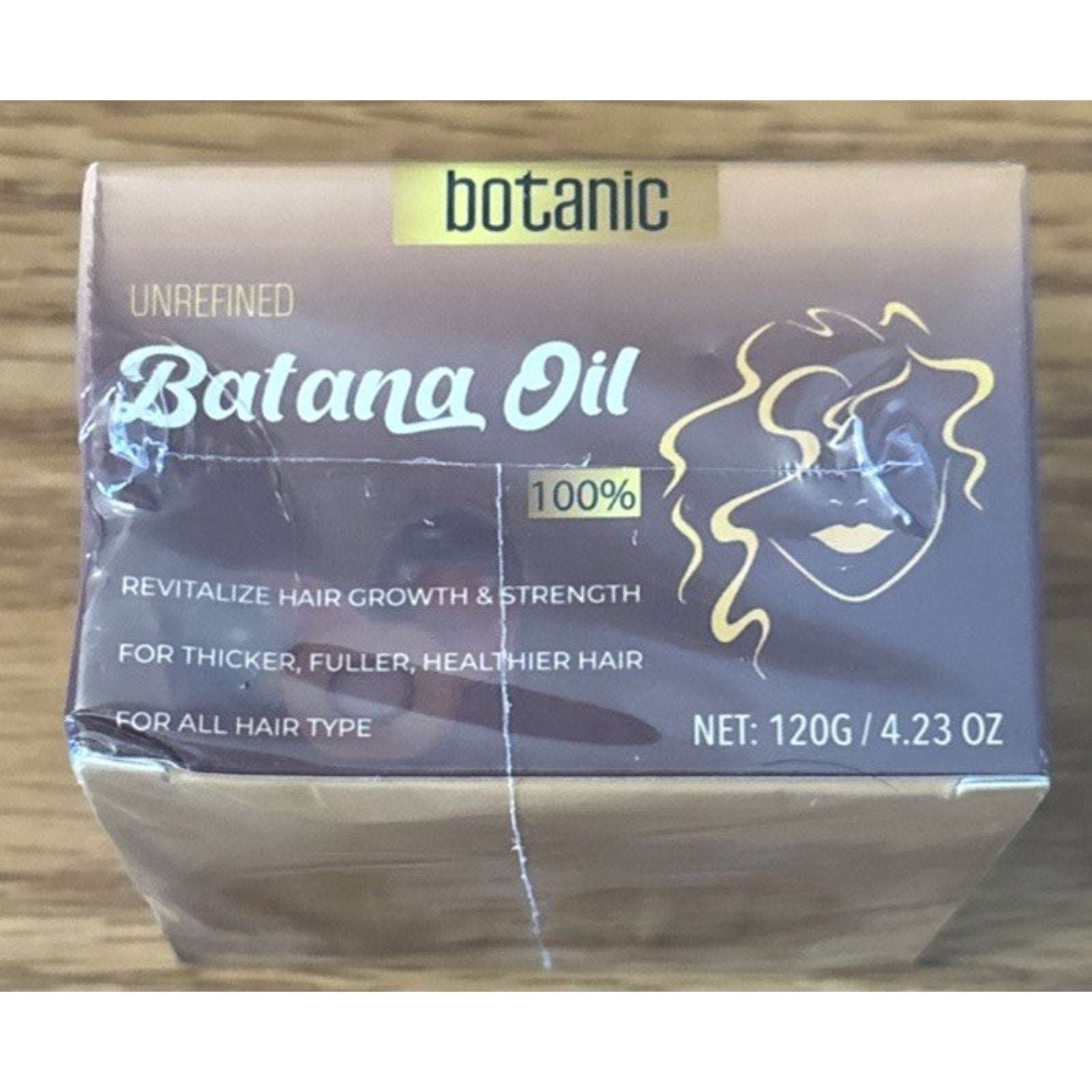 Botanic Batana Oil Unrefined, 100% Pure, For Thicker, Fuller, Healthier Hair