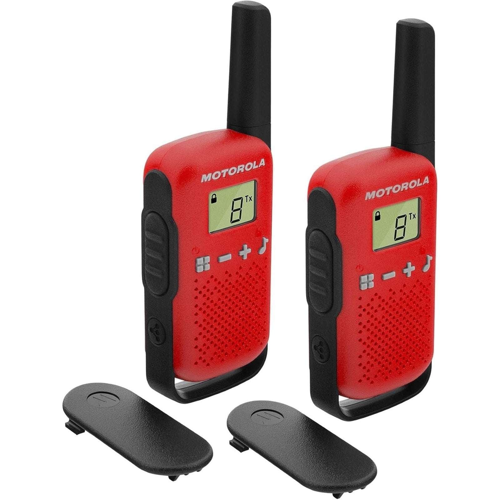 2Pk MOTOROLA SOLUTIONS TALKABOUT T110TP Up to 16 MILE 22-Channel 2 WAY RADIOS