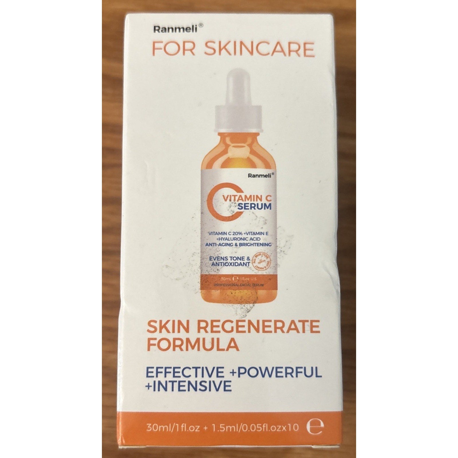 Ranmeli Skin Regenerate Formula Anti-Aging & Brightening Vitamin C Serum - 1 oz