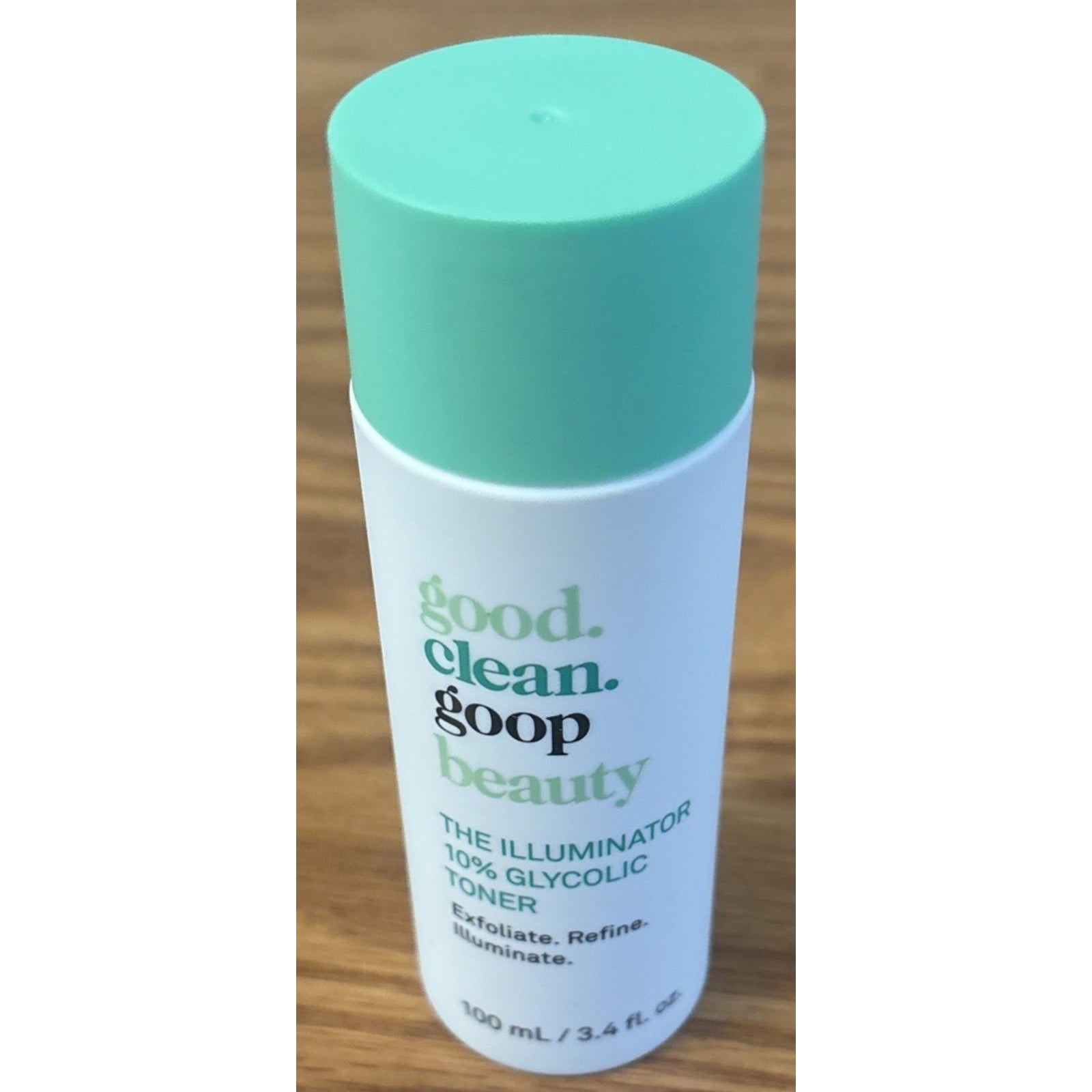Good Clean Goop Beauty The Illuminator 10% Glycolic Toner Exfoliate 3.4 oz