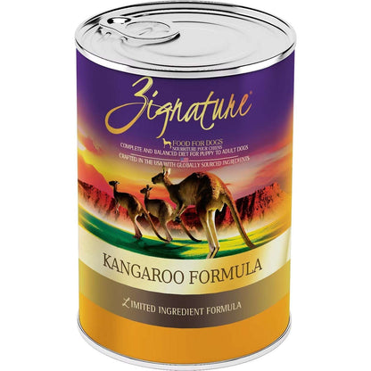 Zignature Kangaroo Limited Ingredient Formula Wet Dog Food 13oz, CASE OF 12