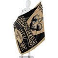 New Orleans Saints Stadium Blanket Fleece Throw Soft Marque NFL Licensed New