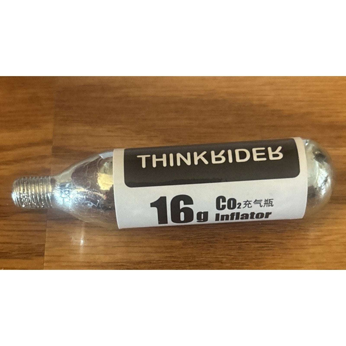 ThinkRider 16g Threaded 20 Pack CO2 Cartridges, Use with CO2 Bike Tire Inflator
