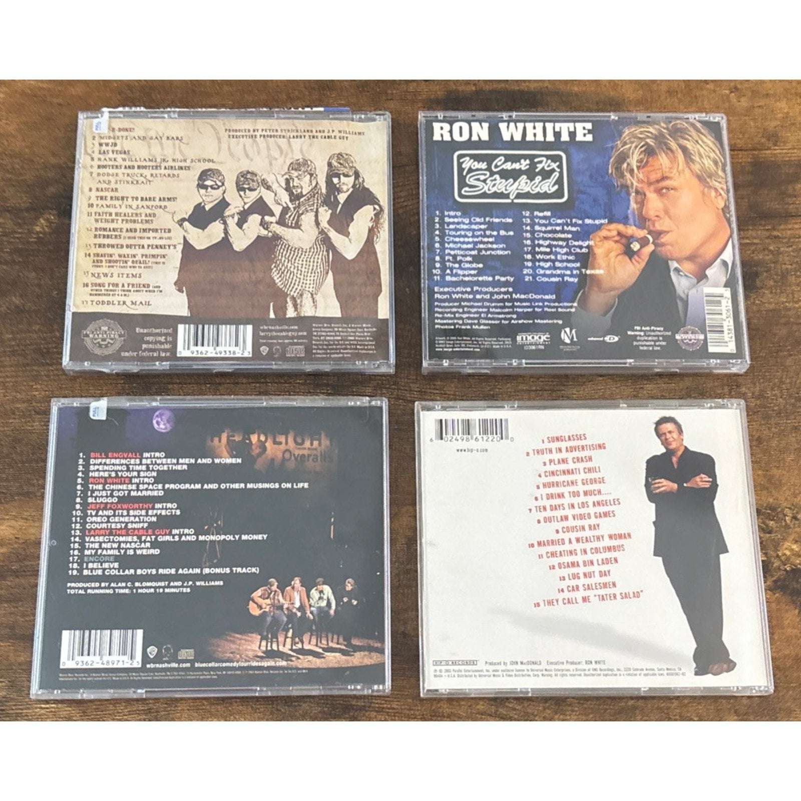 4 CD Blue Collar Comedy Tour Rides Again 2x Ron White & Larry the Cable Guy