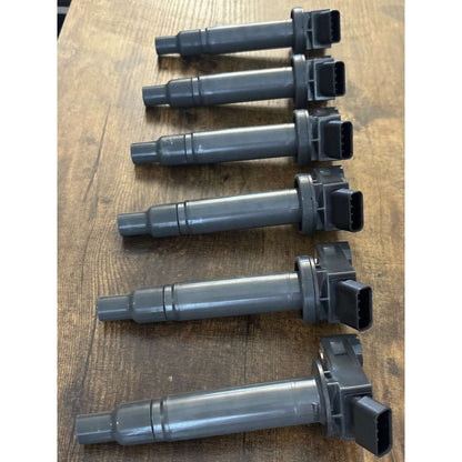 Set of 6 Ignition Coils For Toyota Camry Avalon Lexus Highlander UF267 5C1193 C1